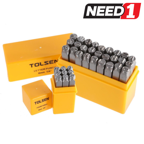 27pc Letter Punch & 9pc Figure Punch Sets