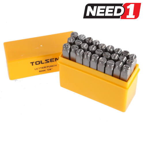 27pc Letter Punch Set