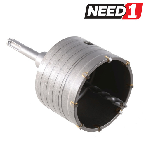 Hollow Drill Set 65mm - 80mm - Hex & SDS+ Available