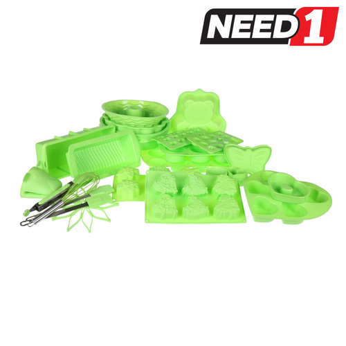 36 Piece Silicone Bakeware Set