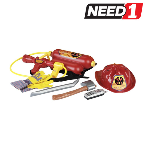 7pc Toy Fireman Set