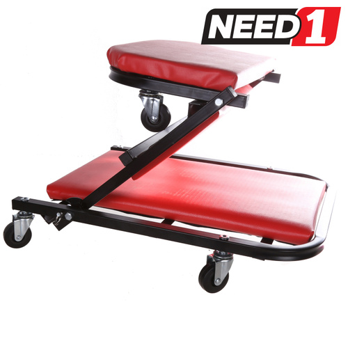 40" Mechanics Z Creeper Seat, 2 In 1