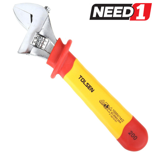 Insulated Adjustable Wrench