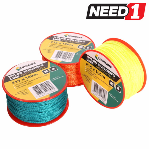 Twisted Nylon Builder's Line - 100m