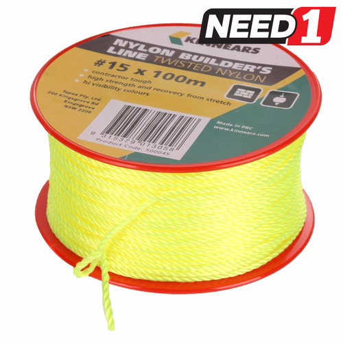 Twisted Nylon Builder's Line - 100m