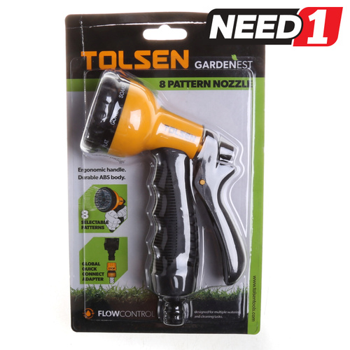 Garden Hose 8-Pattern Nozzle