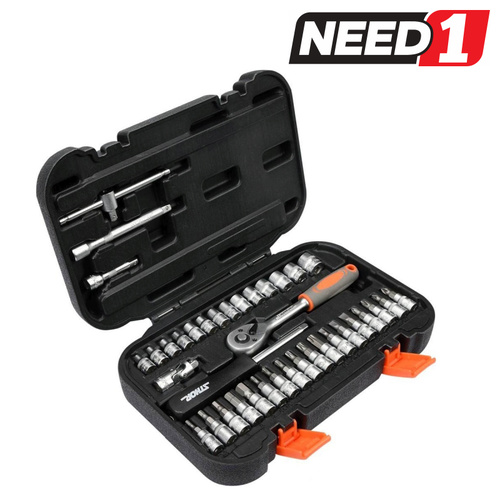 38pc 1/4" Drive Socket Set