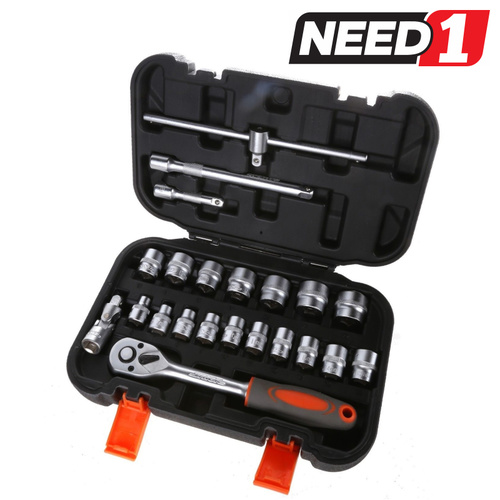 22pc Metric Socket Set