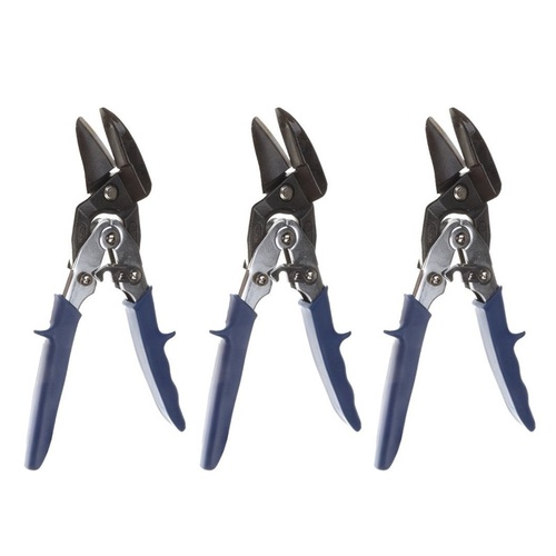 3pcs Straight Cutting Aviation Tin Snips Metal Cutter
