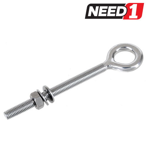 Eye Bolts with Nut & 2 Washers
