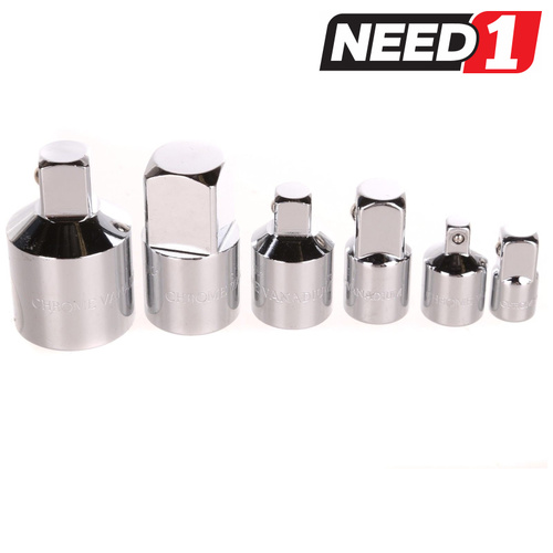 6pc Reducer & Adaptor Set