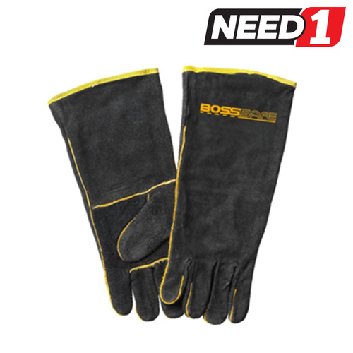 Welding Gloves - Black & Gold