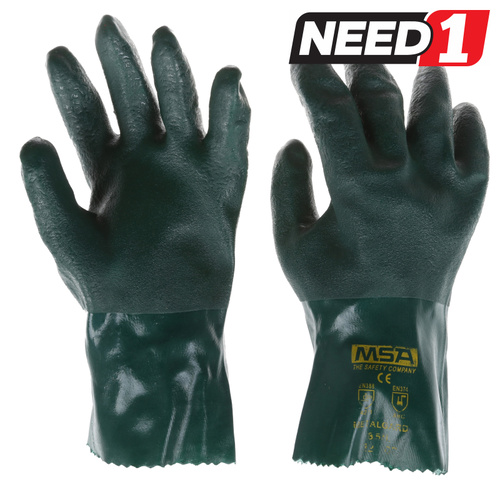 10 Pairs x Metalgard Heavy Duty PVC Gloves