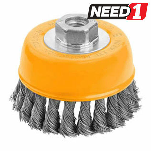 Wire Brush With Nut