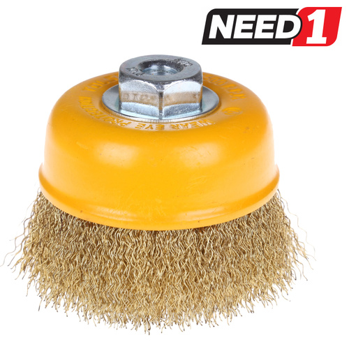 Wire Brush With Nut