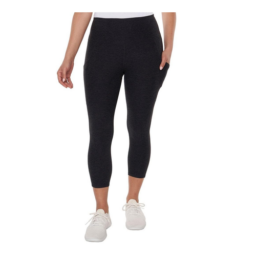 2pcs Women's Brushed Capri Leggings