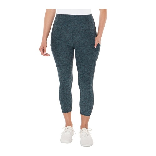 2pcs Women's Brushed Capri Leggings