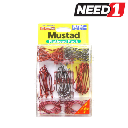 100pc Flathead Hook Set