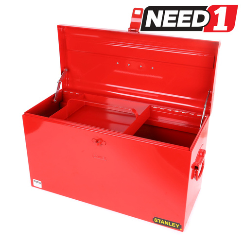 Heavy Duty Metal Tool Box with Sliding Tray