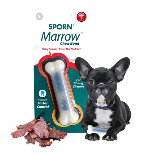 5 x Small Jerky Flavour Marrow Chew Bone Dog's Toy