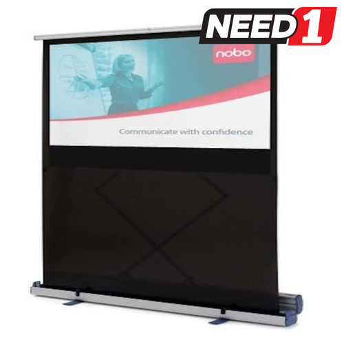 79" Portable Floor Standing Projection Screen