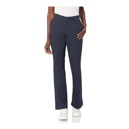 Women's Flat Front Stretch Twill Slim Fit Bootcut Pant