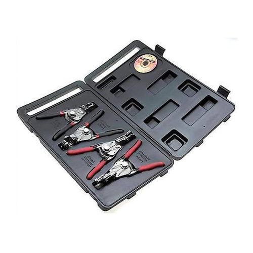 4pcs Quick Release Pliers Set With Case