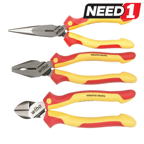 3pc Insulated Plier Set