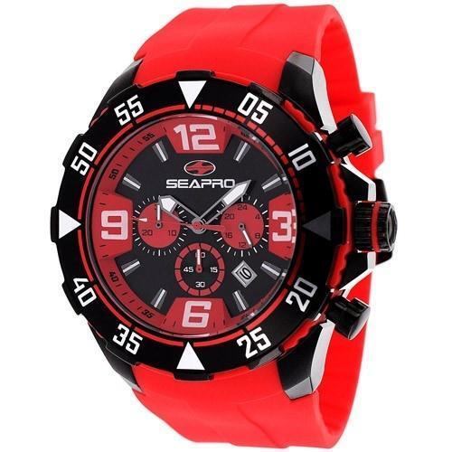 Men's Diver Chronograph Analog Quartz Watch
