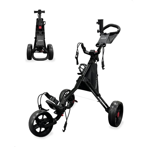 CaddyLite 11.5 V3 SuperLite Deluxe 3-Wheel Golf Push Cart