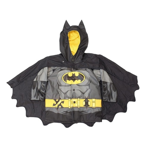 Unisex Kid's Batman Character Lined Rain Jacket