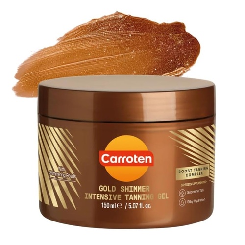 150ml SPF0 Gold Shimmer Intensive Tanning Gel