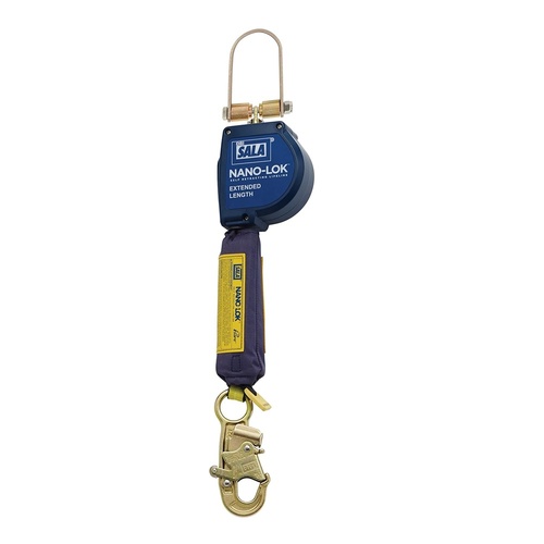 Single Leg Nano-Lok 11FT Extended Length Fall Arrest Safety Clip