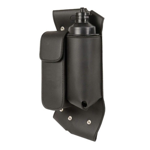 Left Leather Crash Bar Bag