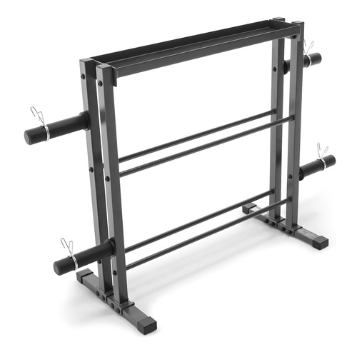 Combo Weights Storage Rack for Dumbbells, Kettlebells, Medicine Balls & Weight Plates
