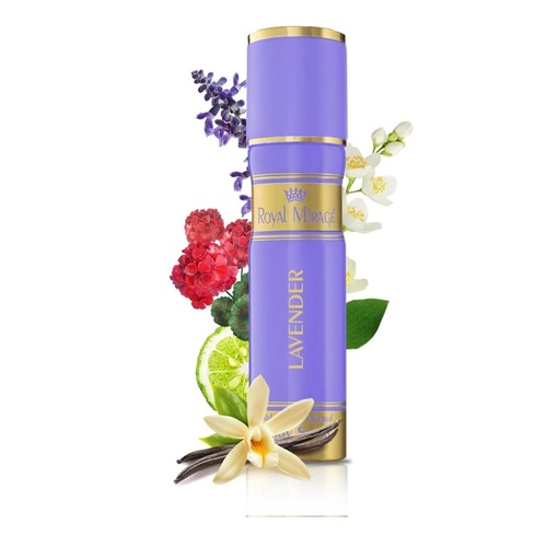 3 x 200ml Unisex Lavender Long Lasting Daily Body Deodorant Spray