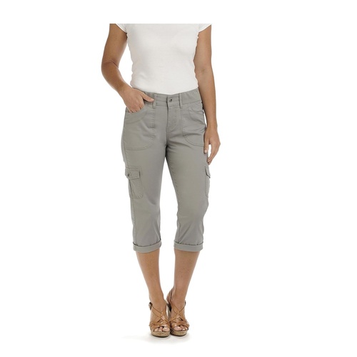 Women's Relaxed Fit Austyn Knit Waist Capri Pants