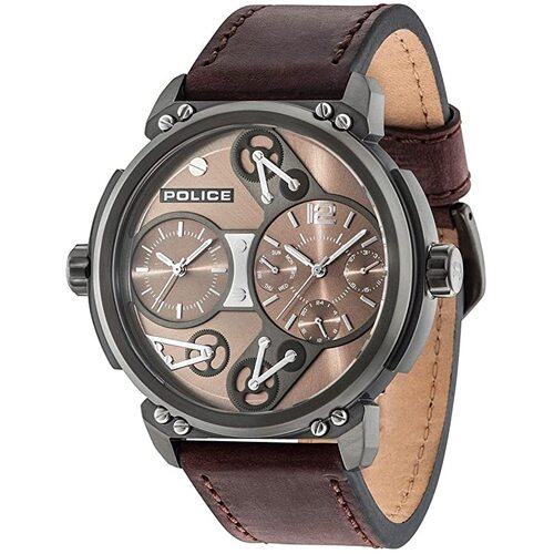 Men's Steampunk Multi-Dial Analog Quartz Watch