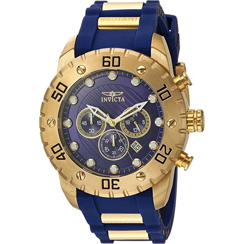 Men's Pro Diver Chronograph Analog Quartz Watch