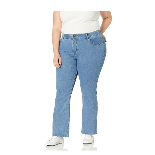 Women's Plus Size Stretch No Gap Waist Bootcut Jeans