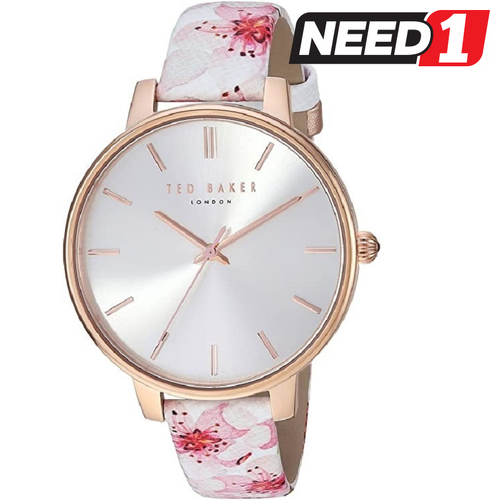 Women's Kate Flower Patterned Analog Quartz Watch