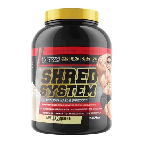 2.27kgs Shred System Protein Powder Vanilla Smoothie Flavour