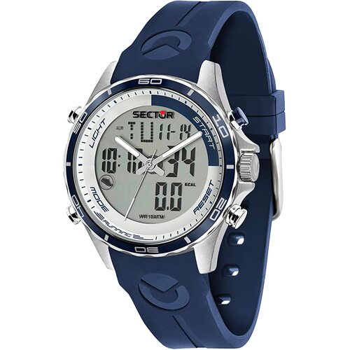 Men's Master Chronograph Digital/Analog Quartz Watch