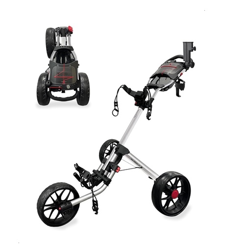CaddyLite 15.3 V2 3 Wheel Deluxe Quad Fold Golf Push Cart