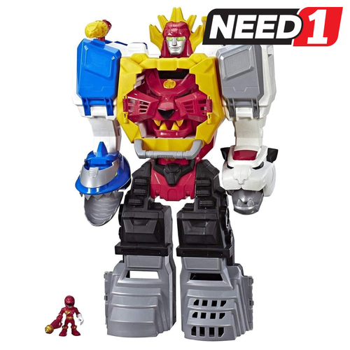 Power Morphin Megazord 2-in-1 Converting Playset with Red Ranger
