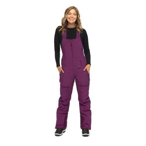 Women's Insulated Eco Friendly Traverse Snow Bib Overalls