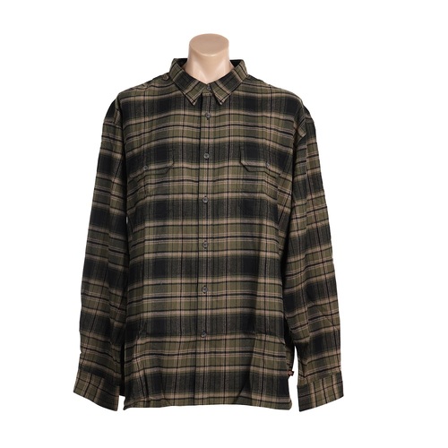 Men's WL650 Long Sleeve Flex Flannel Shirt