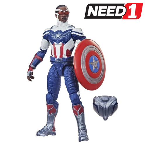 Avengers Legends Series Captain America Action Figure 6" Sam Wilson