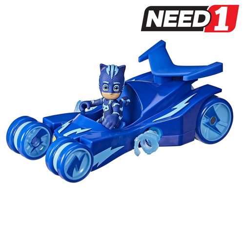 Cat-Car Toy with Spinning Super Cat Stripes and Catboy