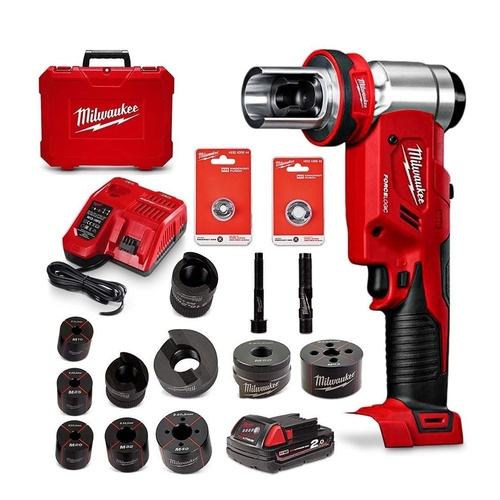 18V 16mm–63mm FORCE LOGIC™ 6T Knockout Tool Kit – M18HKP-201C